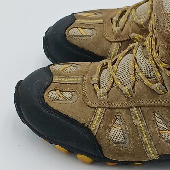 Stone Creek Suede Leather Upper Men's Sneaker Shoes Tan / Black Sz: 13 - Picture 10 of 16